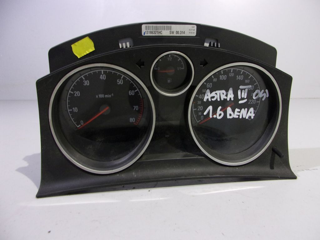 Opel Astra H III 3 licznik zegary benzyna